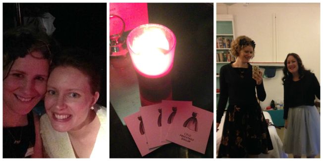 Frocktails: Rennae, Bar Money and Jen