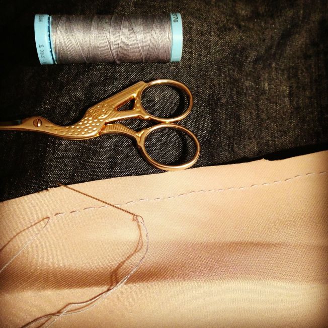 Flora Dress Progress